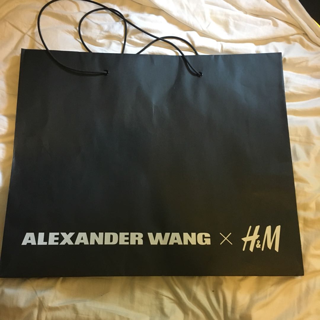 Alexander wang on sale paper bag