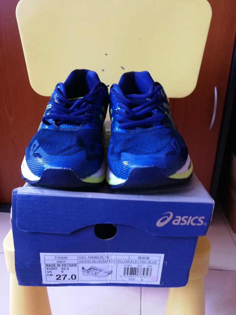 Asics GEL NIMBUS 19 Men s Fashion Activewear on Carousell