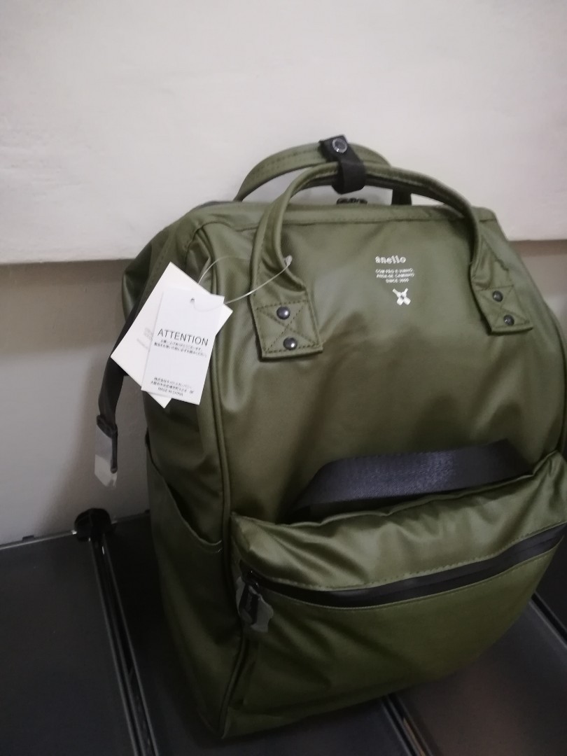 Authentic Anello Waterproof Anti Theft Backpack with Laptop Compartment