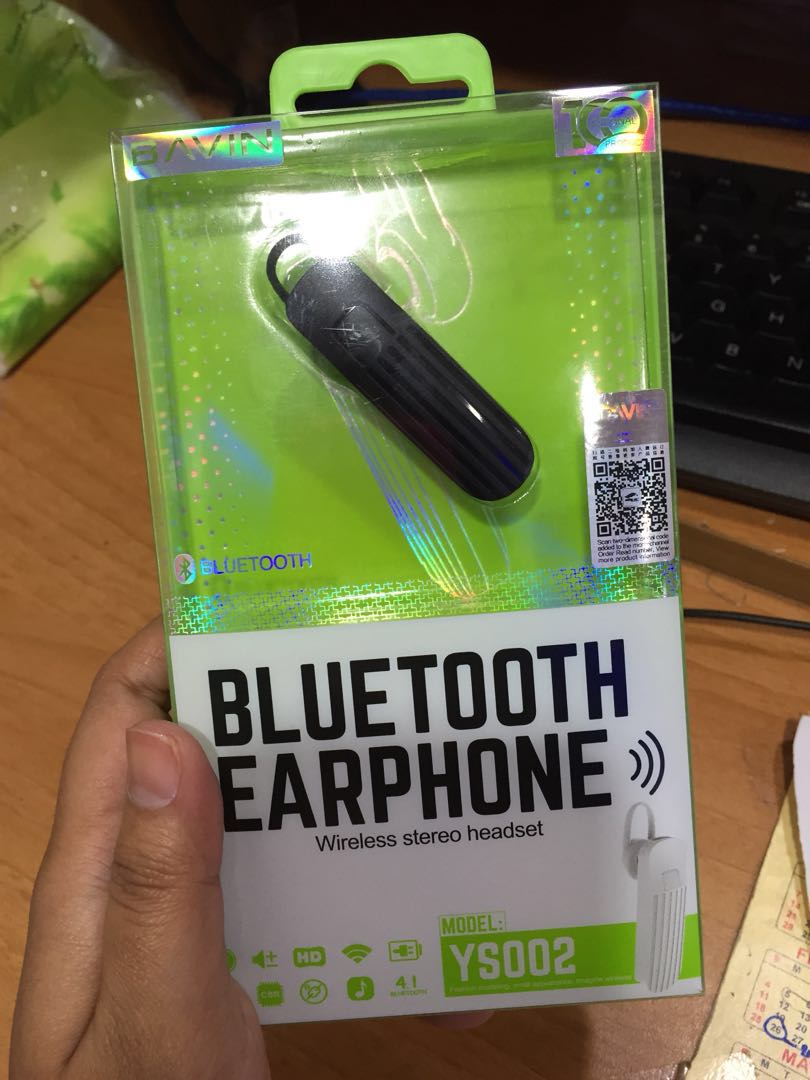 BAVIN BLUETOOTH HEADSET, Audio 