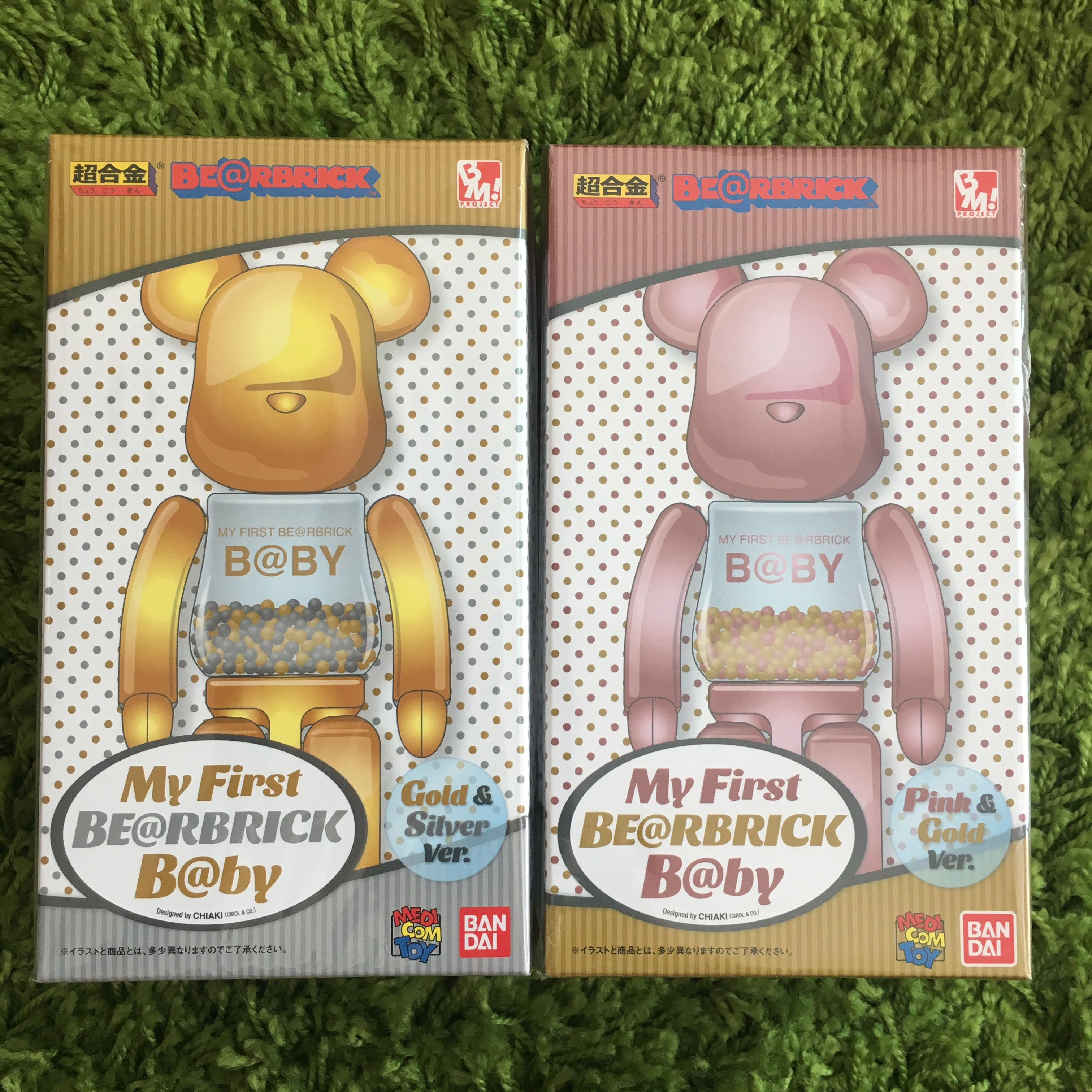 Bearbrick Be@rbrick 200% 超合金My First Baby 一套全新, 興趣及遊戲