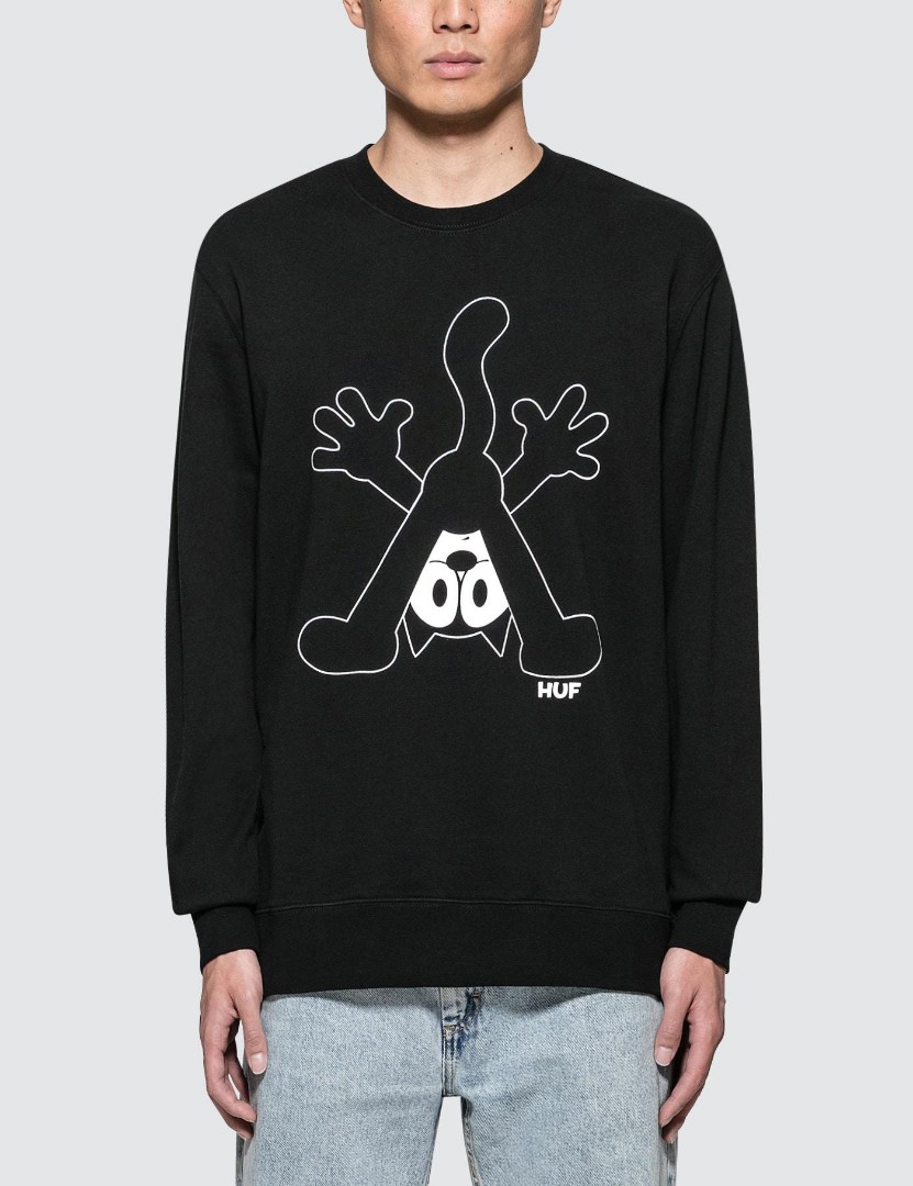 Huf felix on sale the cat hoodie
