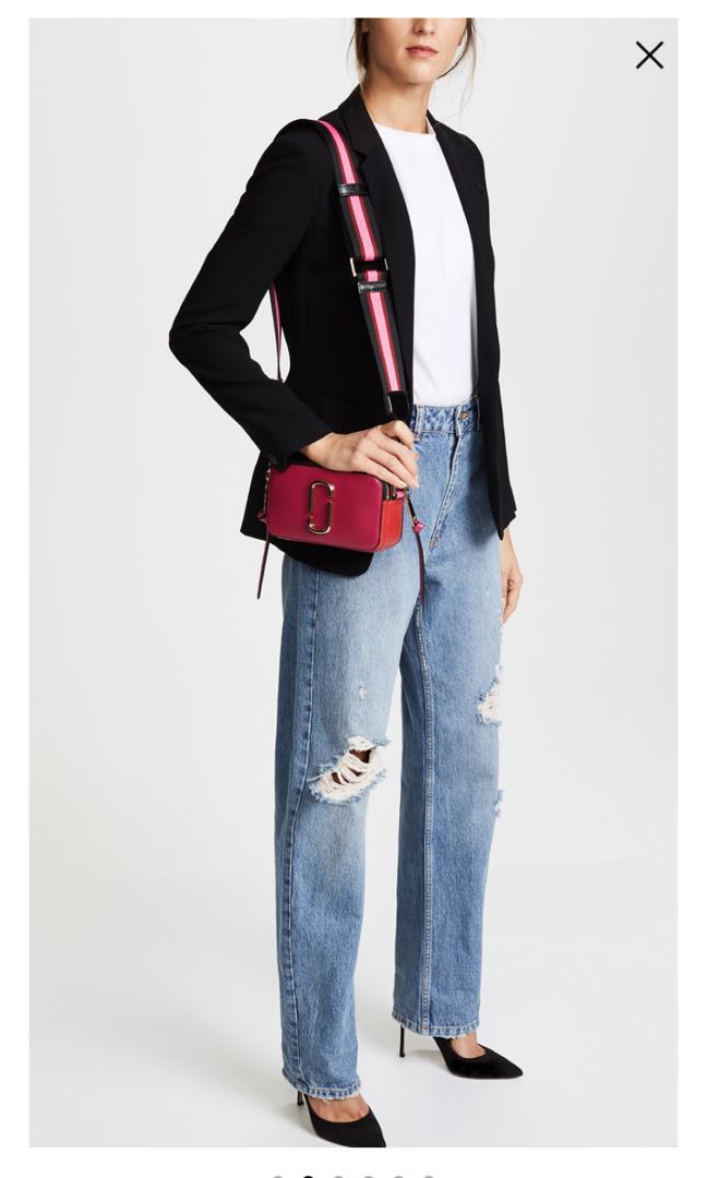 BNWT Marc Jacob s Snapshot bag Hibiscus multi Women s Fashion
