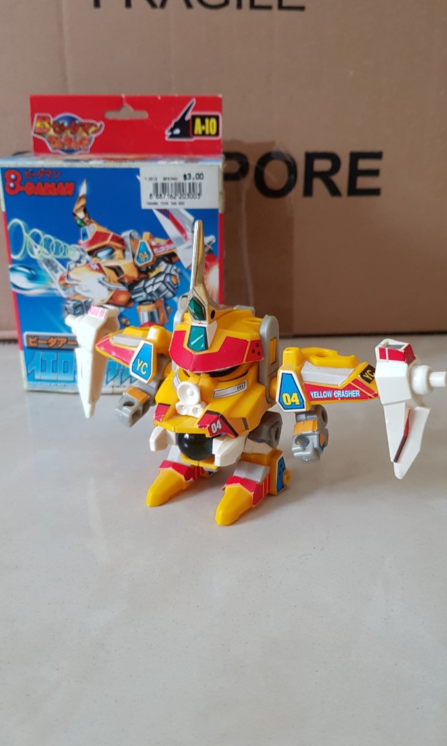 Bomberman B Daman Model Kit Toy Yellow Hobbies Toys Toys Games On Carousell