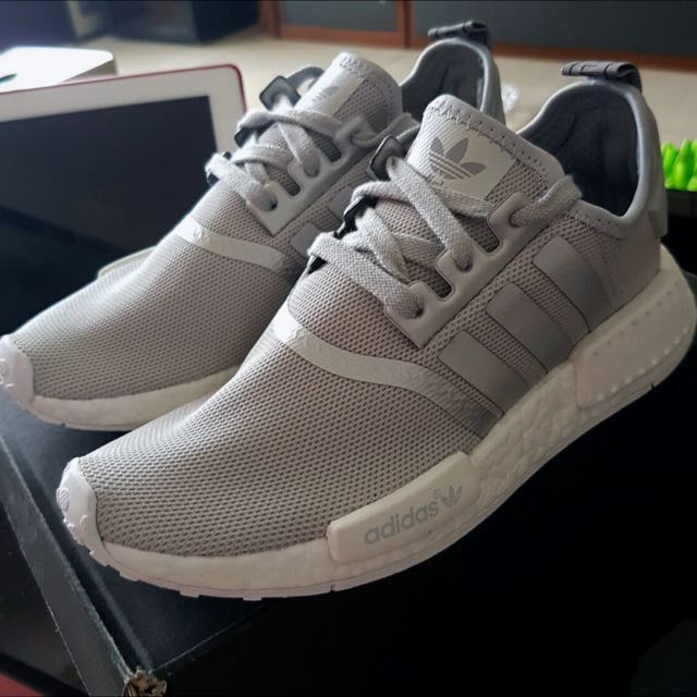 View Adidas Nmd Womens Grey And White Pics