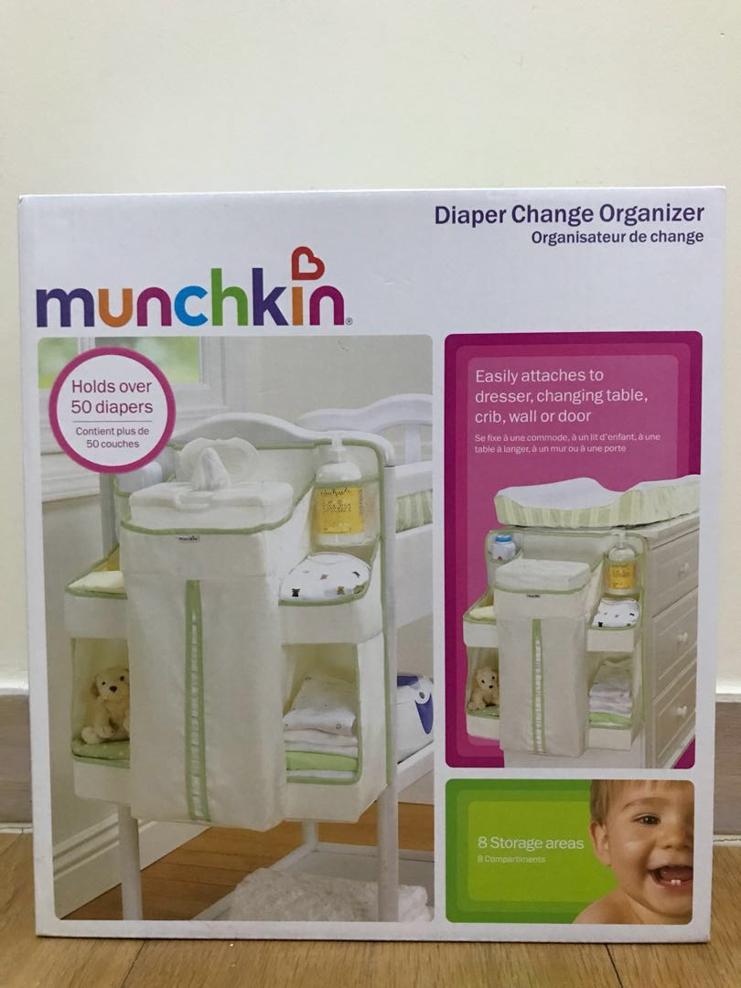 Brand New Munchkin Diaper Change Organizer Babies Kids Bathing Changing Changing Mats Accessories on Carousell