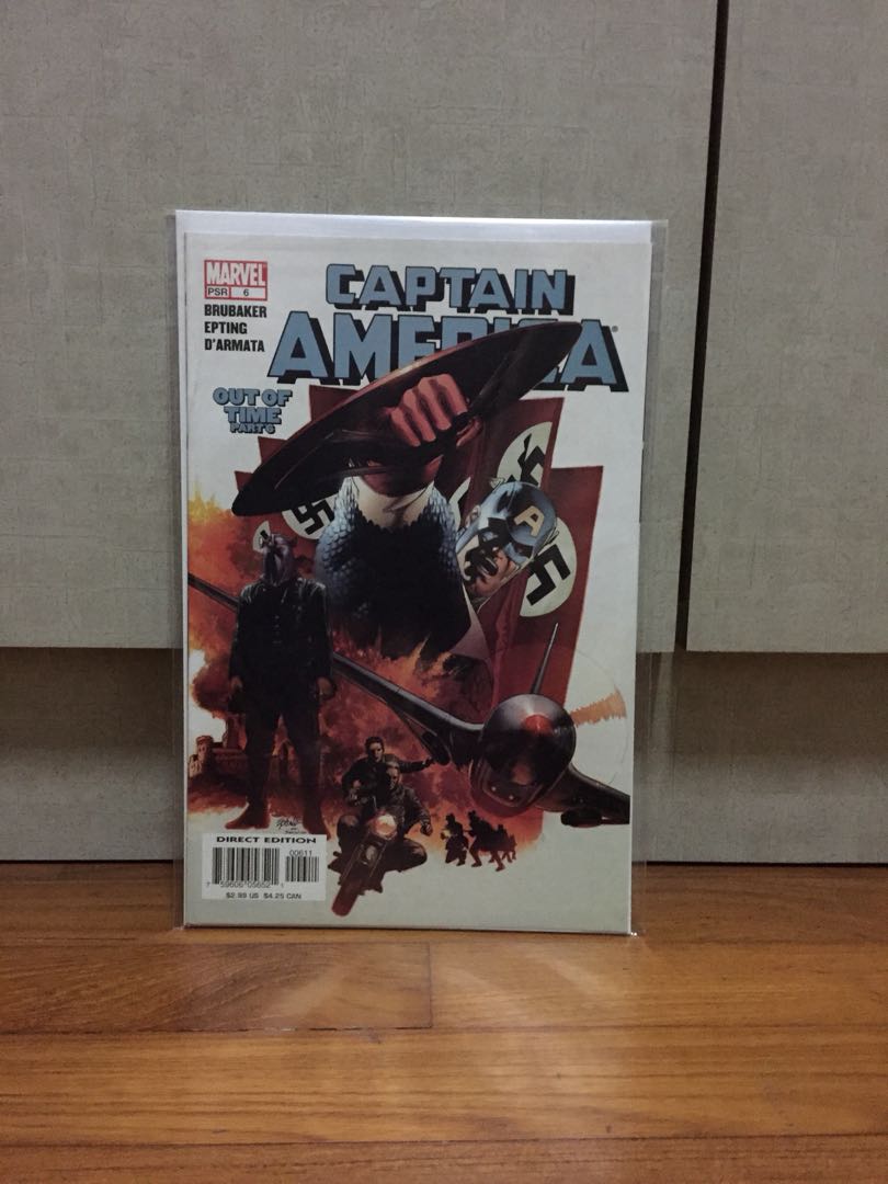 Captain America 6 First Appearance Of Winter Soldier Books