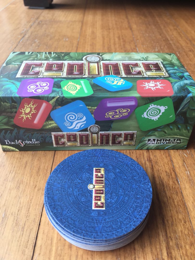 Codinca Game (Category: Board Games & Puzzles) located in Singapore. Submitted by spongebobpatrick (Listing ID 167354073, Image 3). Description: Codinca Game Number of play: 1 Condition: 9.5/10 (refer photos for the components) #boardgame .