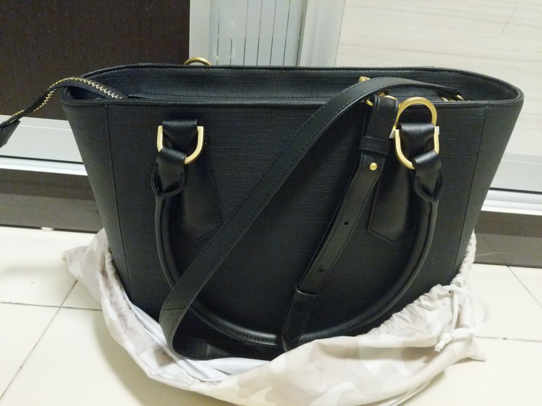Dagne Dover midi tote black