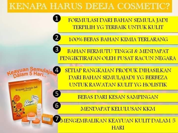 Deeja Cosmetic Set 5 In 1 Beauty Personal Care Bath Body Body Care On Carousell