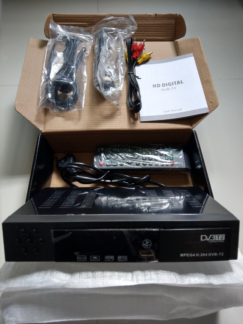 Digital TV Settop Box & Antenna, TV & Home Appliances, TV