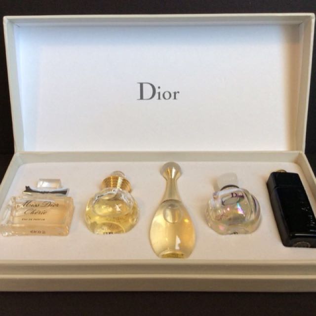 Dior mini perfume set: Dior voyage #perfumesets