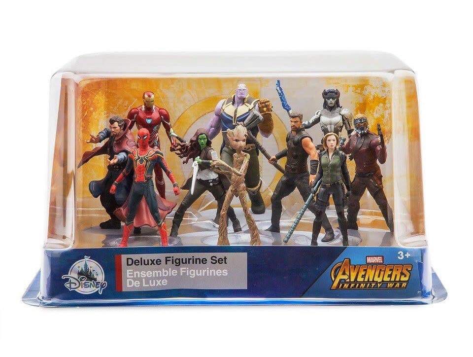 avengers figures set disney store