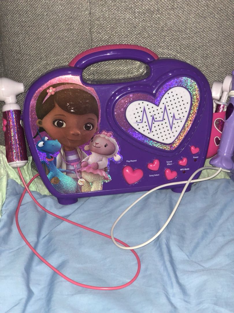 doc mcstuffins sing along boombox