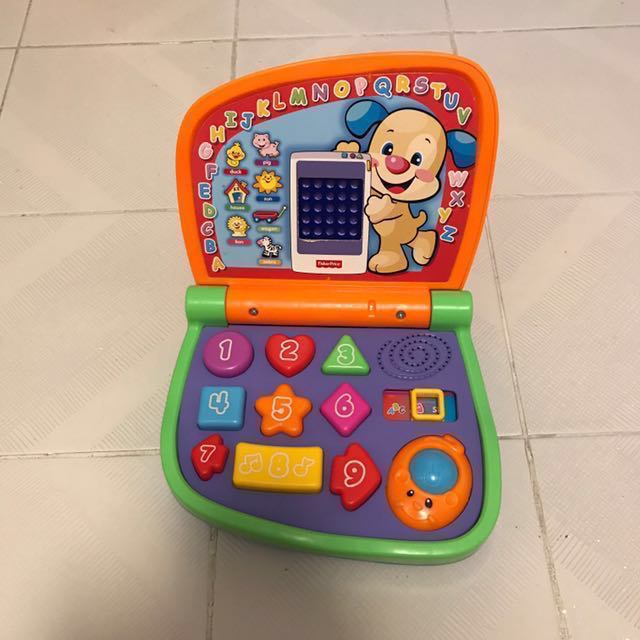 fisher price laugh and learn laptop
