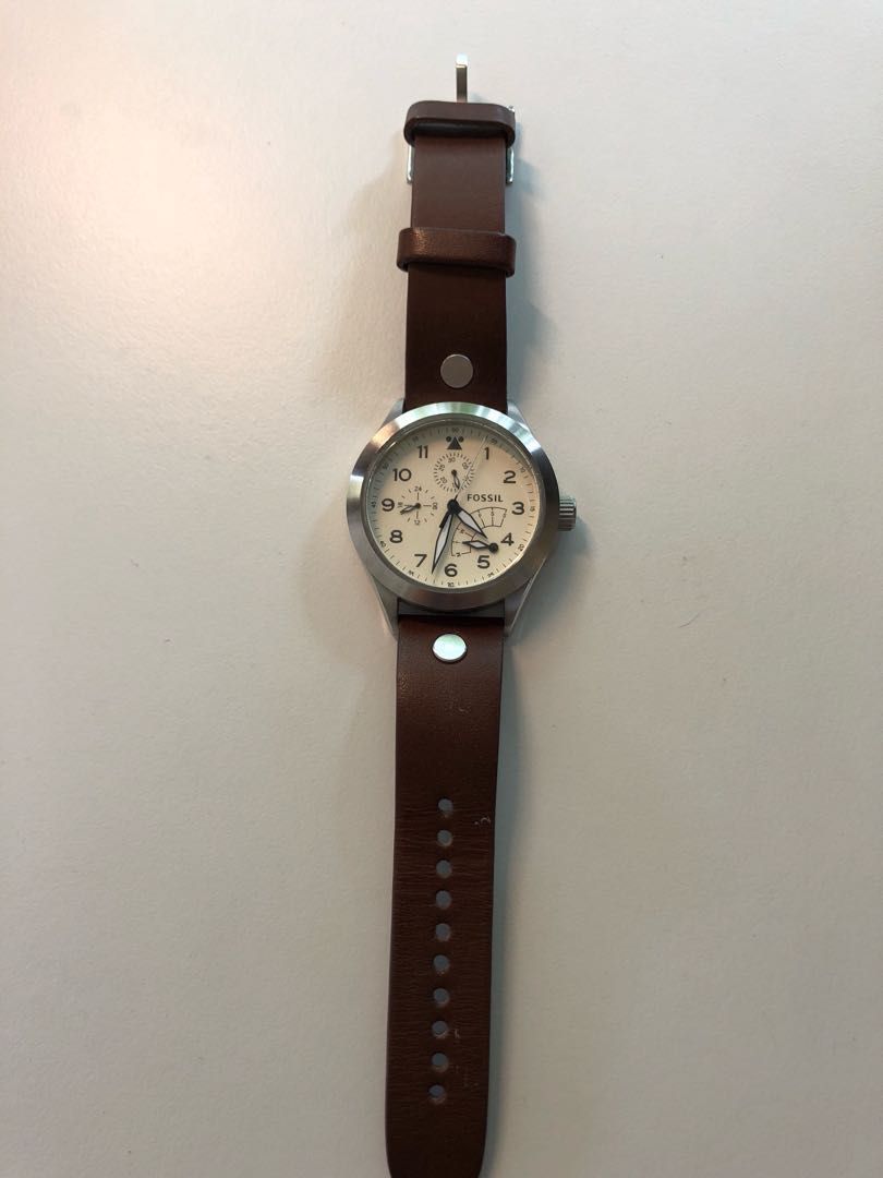 Fossil aviator watch cheap