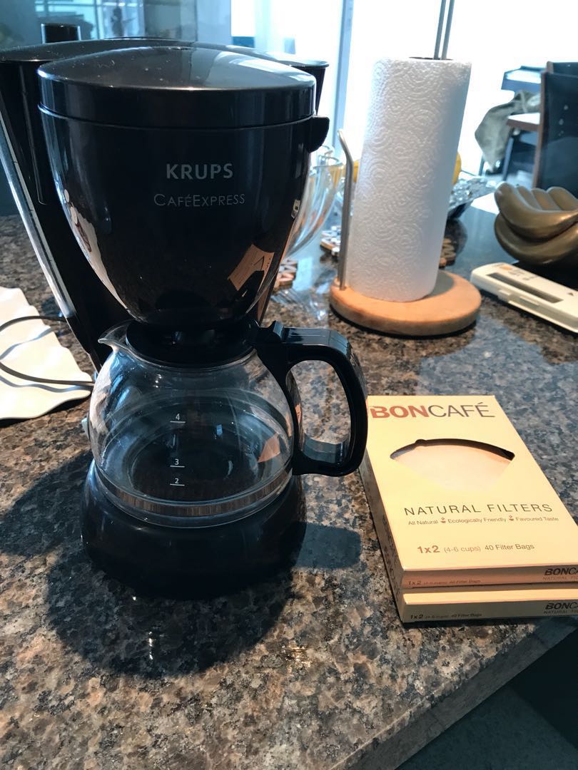 FREE Krups Drip Coffee Maker, TV & Home Appliances, Kitchen Appliances