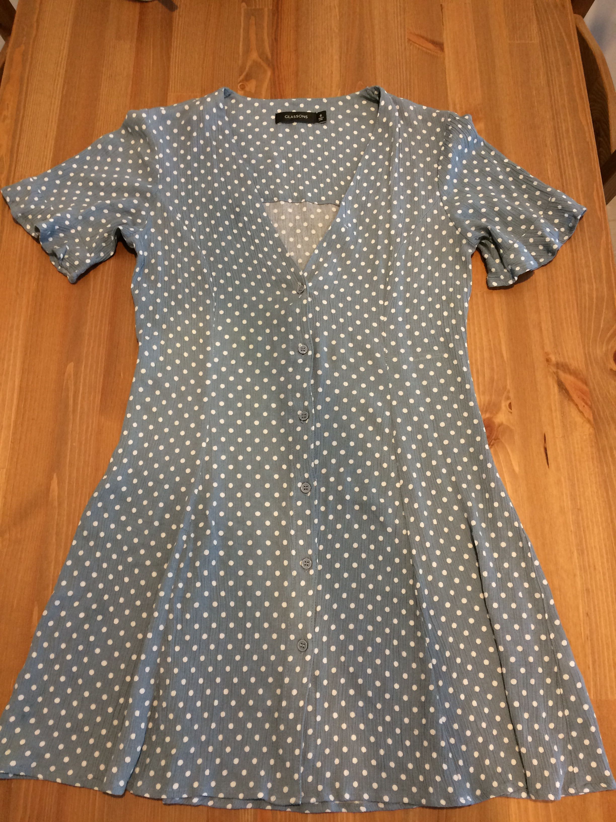 Glassons polka top dot dress