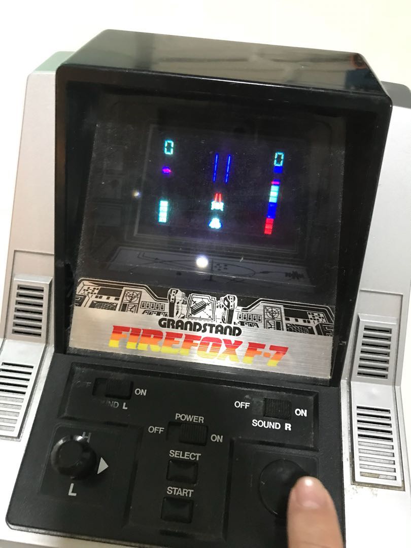 Grandstand Firefox F7 table top arcade retro antique game, Hobbies
