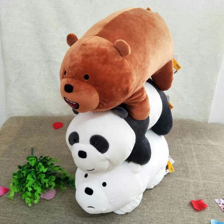 we bare bears soft toy