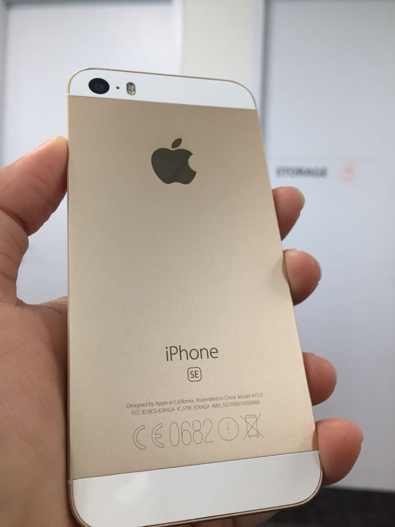 Iphone 5 Se 64gb Gold Telepon Seluler Tablet Di Carousell