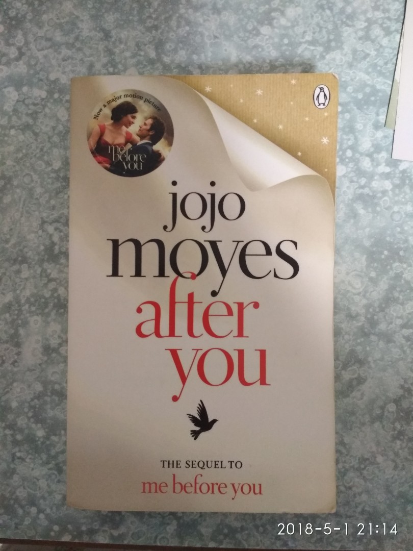 Jojo Moyes After You Novel Books Stationery Fiction On Carousell