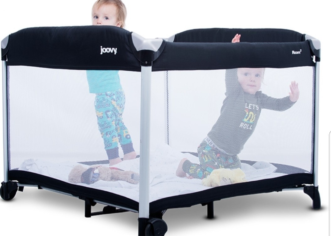 Joovy Room 2 Playard Playpen Babies Kids Infant Playtime on
