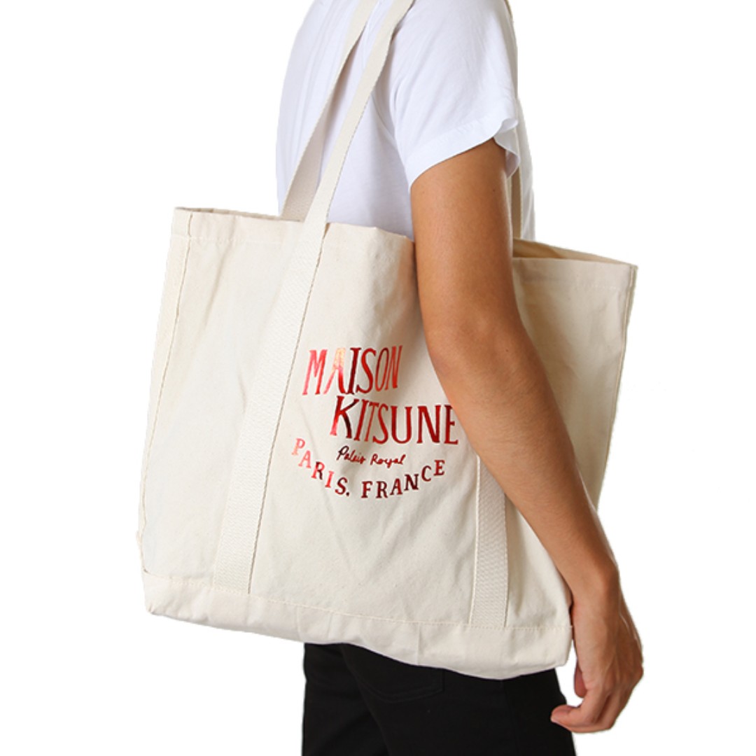 Palais Royal Shopping Bag - Size : U - Color : Grape - for Women - Maison Kitsuné