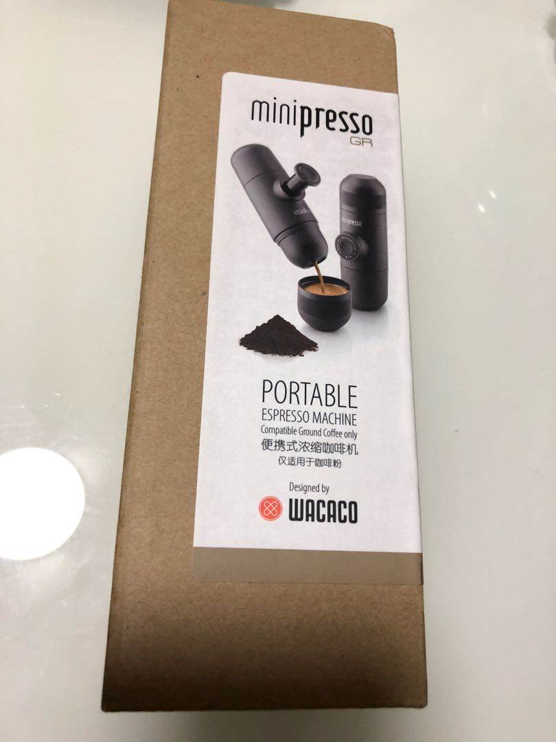 Minipresso GR portable espresso machine by wacaco, TV & Home