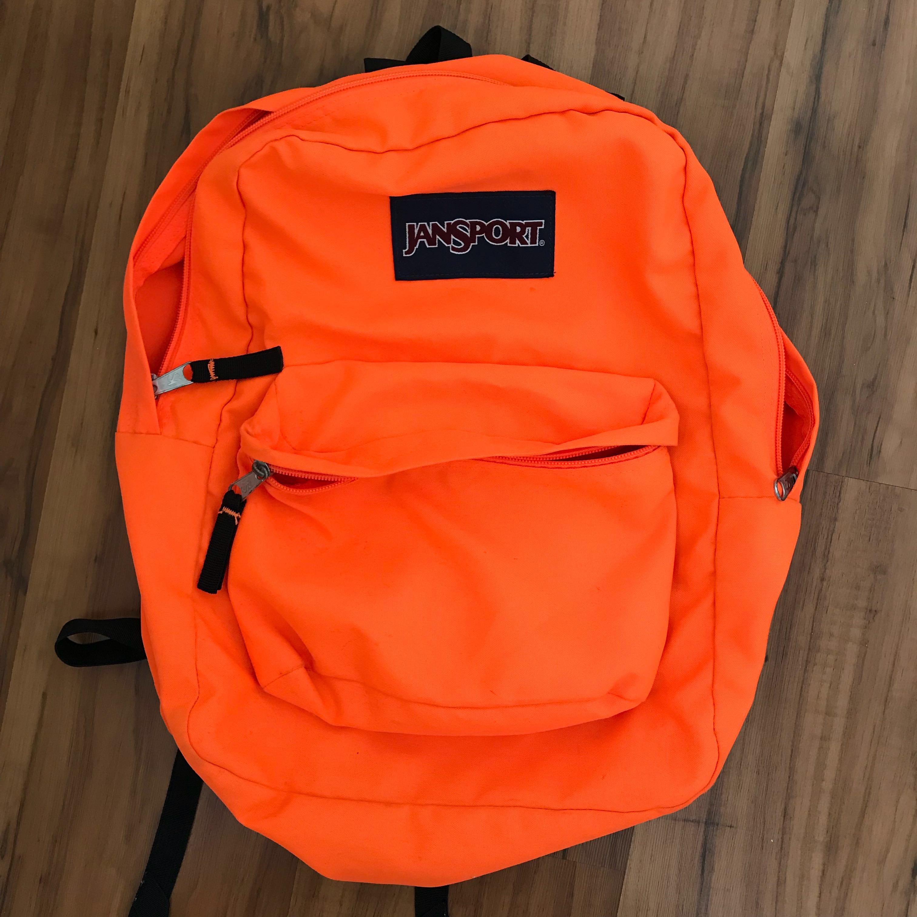 orange jansport