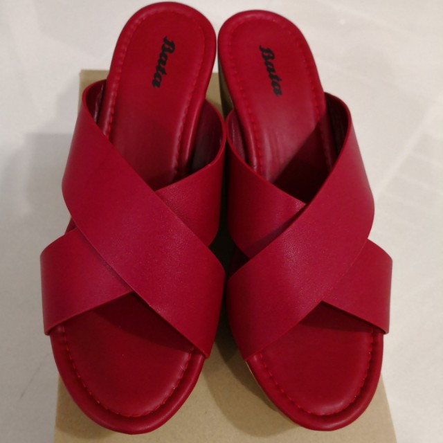 red bata shoes