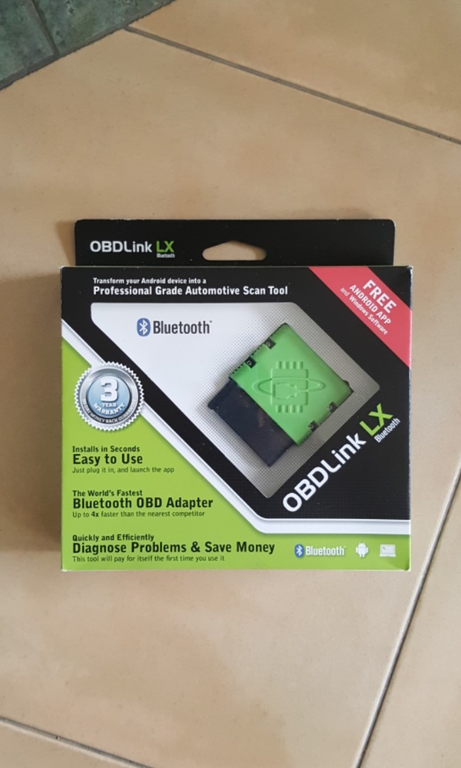 OBDLink LX OBD2 Bluetooth Diagnostic Scan Tool