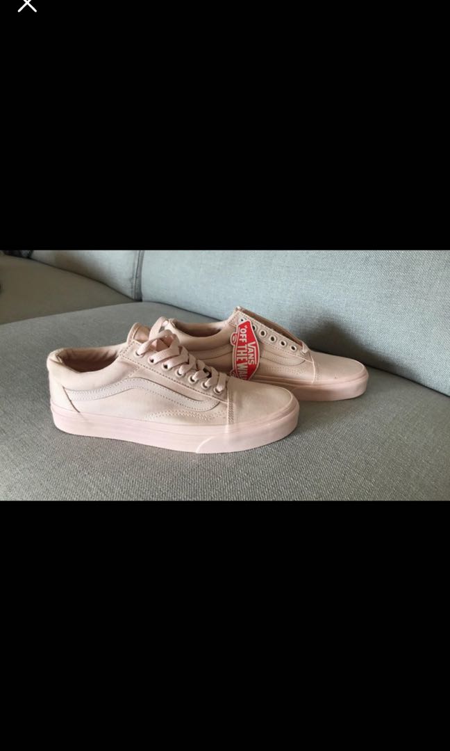 baby pink old skool vans