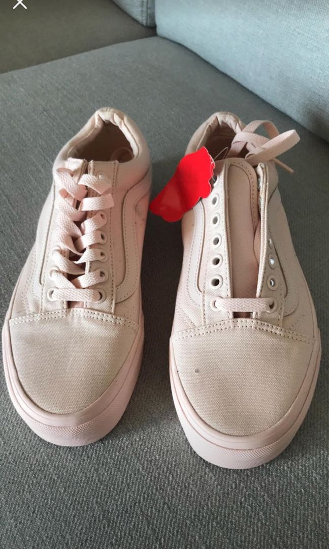 baby pink old skool vans