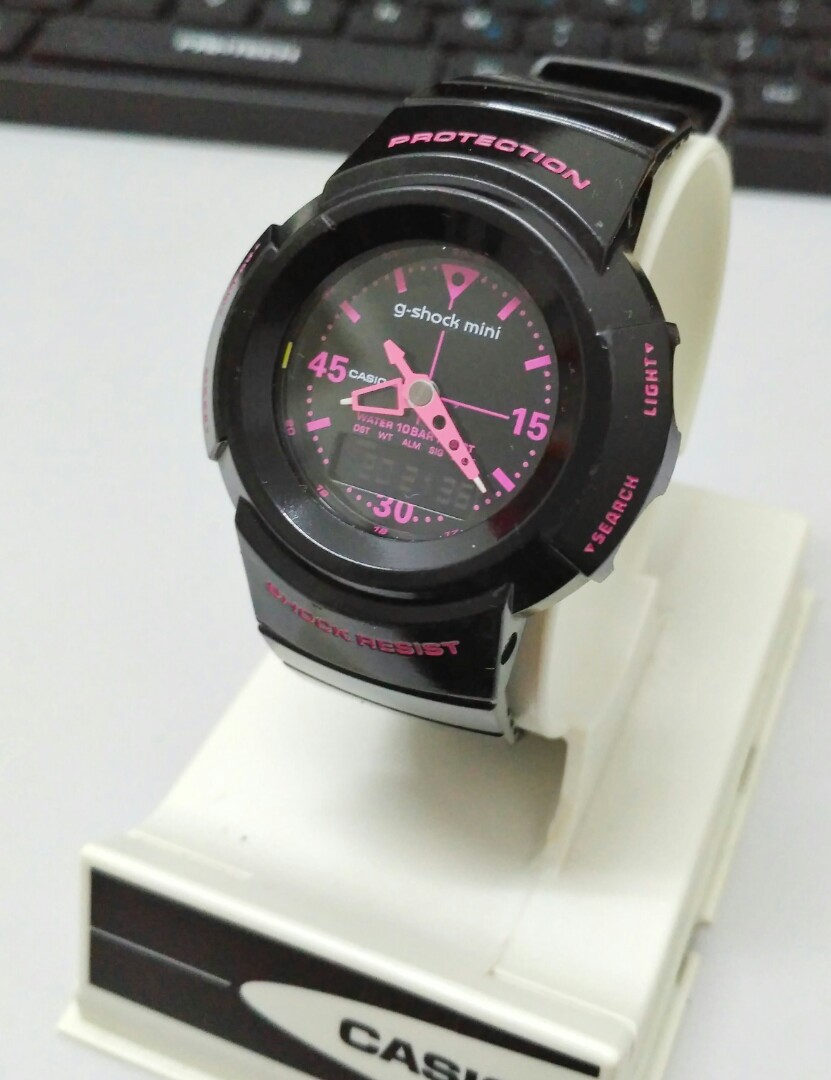 Original G-SHOCK Mini GMN-50 Black Pink, Women's Fashion, Watches   Accessories, Watches on Carousell