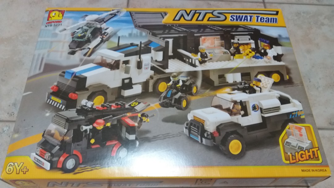 Oxford Toys Bricks Swat Trailer Nts 3231 Toys Games Bricks