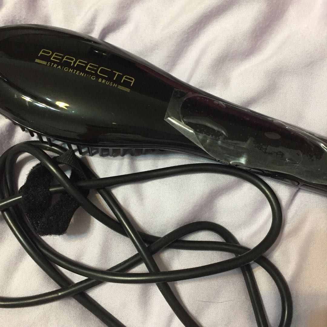 Perfecta straightening brush Beauty Personal Care Hair on Carousell