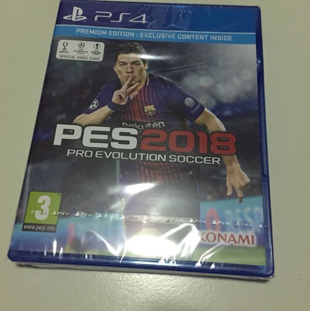 Pro evolution soccer 2018 ps4 deals