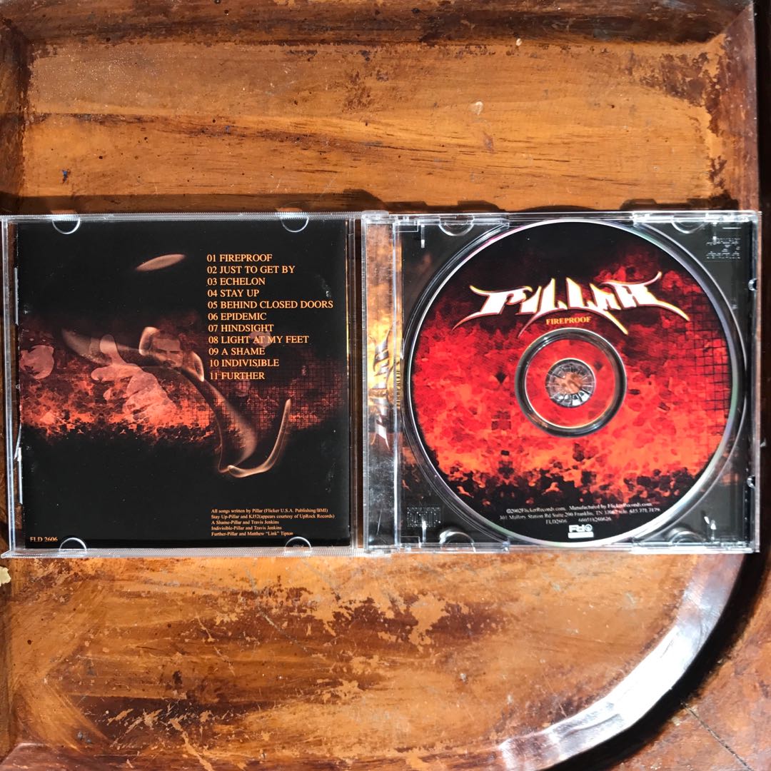 Pillar Fireproof (2002) CD Album, Hobbies & Toys, Music & Media, CDs