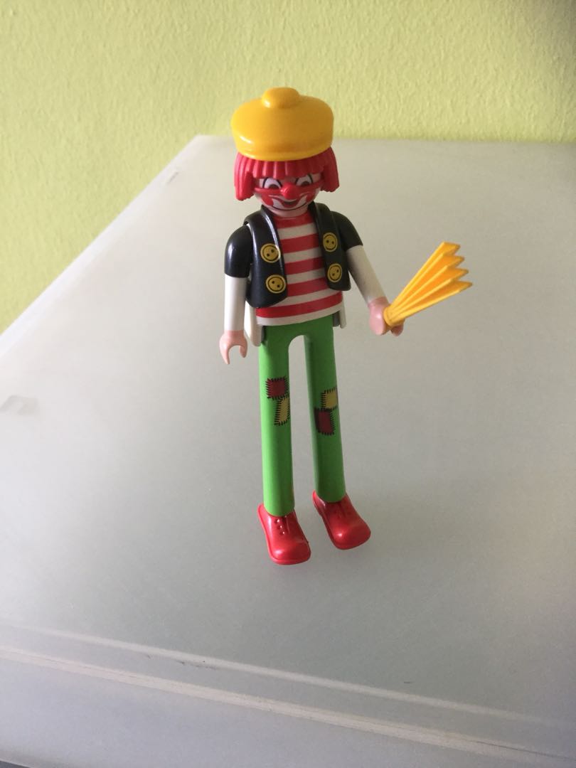 Playmobil series 4 tall clown, Toys & Games, Bricks & Figurines on ...