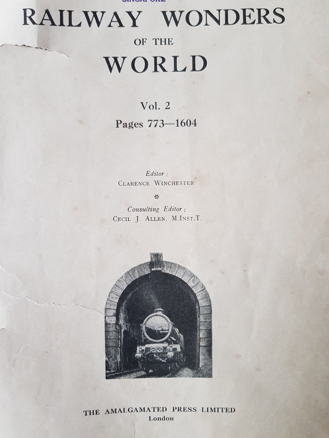 Railway Wonders of the World, vol. 2, pages 773-1604, Hobbies & Toys ...