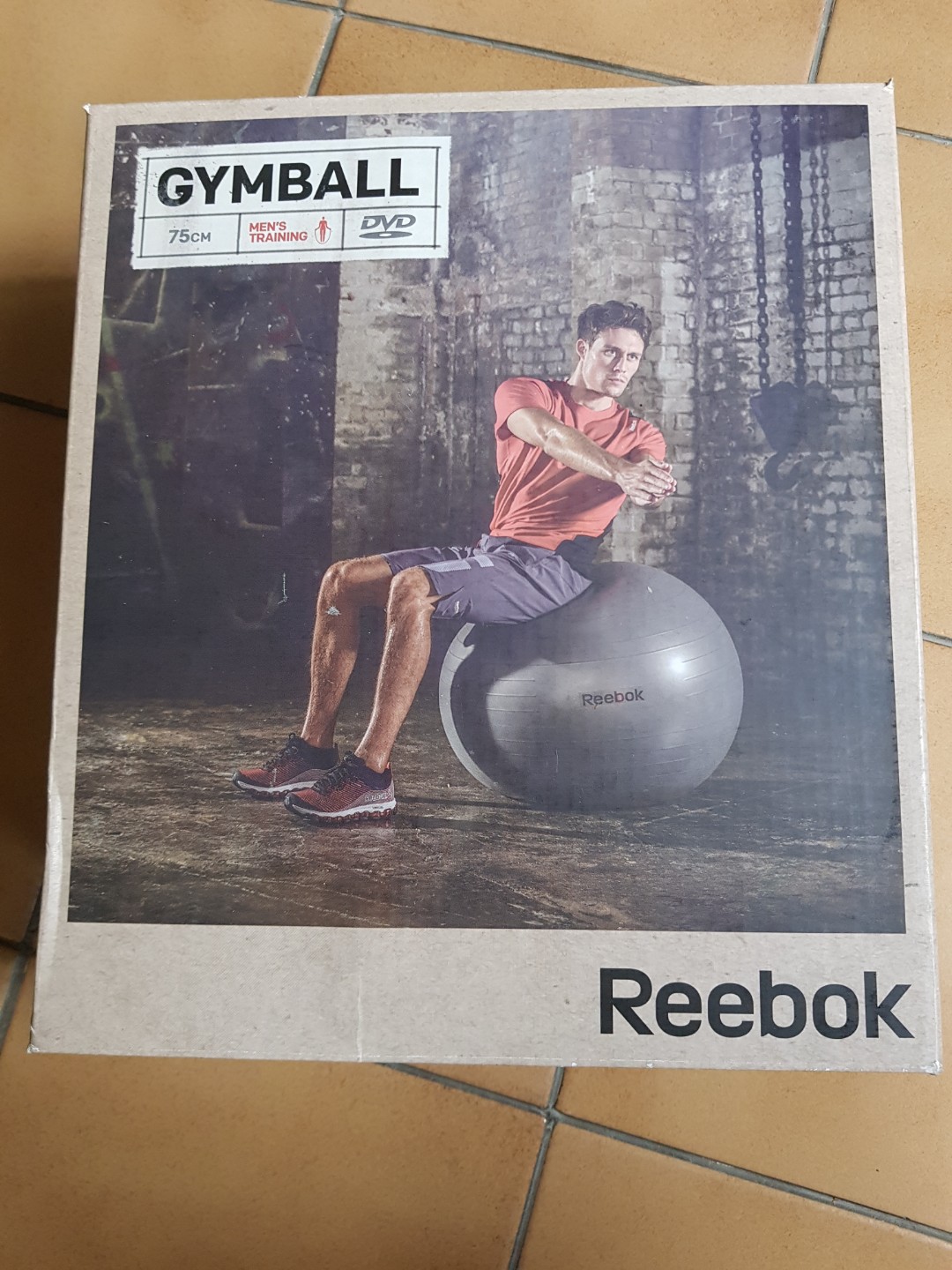 Reebok Gym ball 75cm, Health \u0026 Beauty 