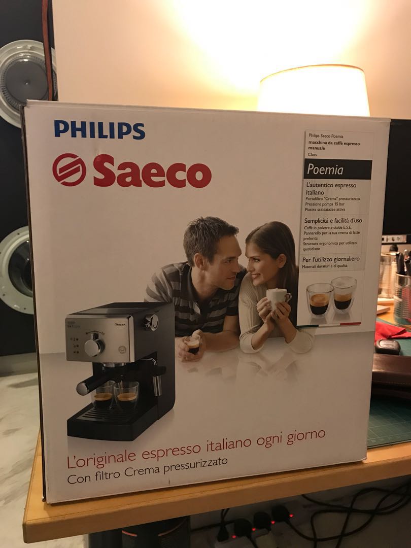 Saeco Poemia Espresso Machine, TV & Home Appliances, Kitchen Appliances ...