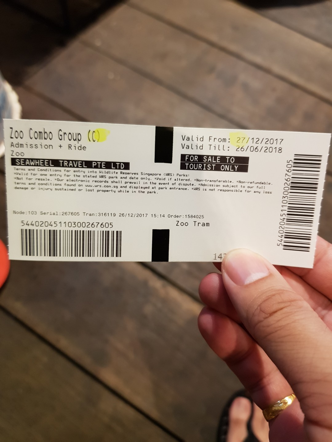 Singapore Zoo Combo With Tram For Child Tickets Vouchers Local Attractions Transport On Carousell