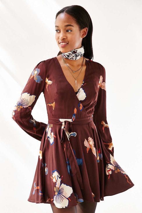 Urban Outfitters Ecote Wrap Dress Women s Fashion Clothes on Carousell