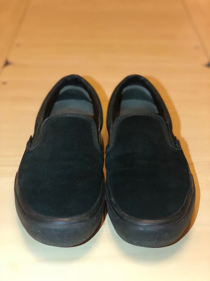 Forskelle stribe kommentar Vans Slip On Pro Blackout, Men's Fashion, Footwear on Carousell