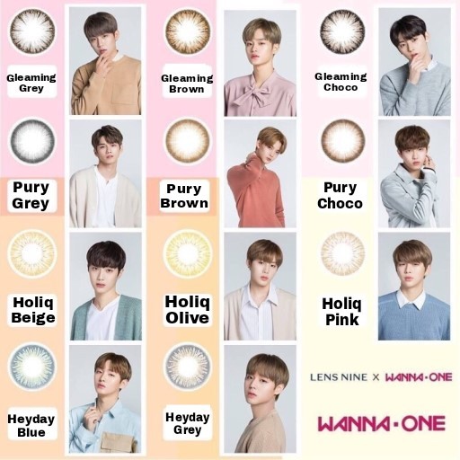 Wanna One Lensnine Wannaful Lenses Po Hobbies Toys Memorabilia Collectibles K Wave On Carousell