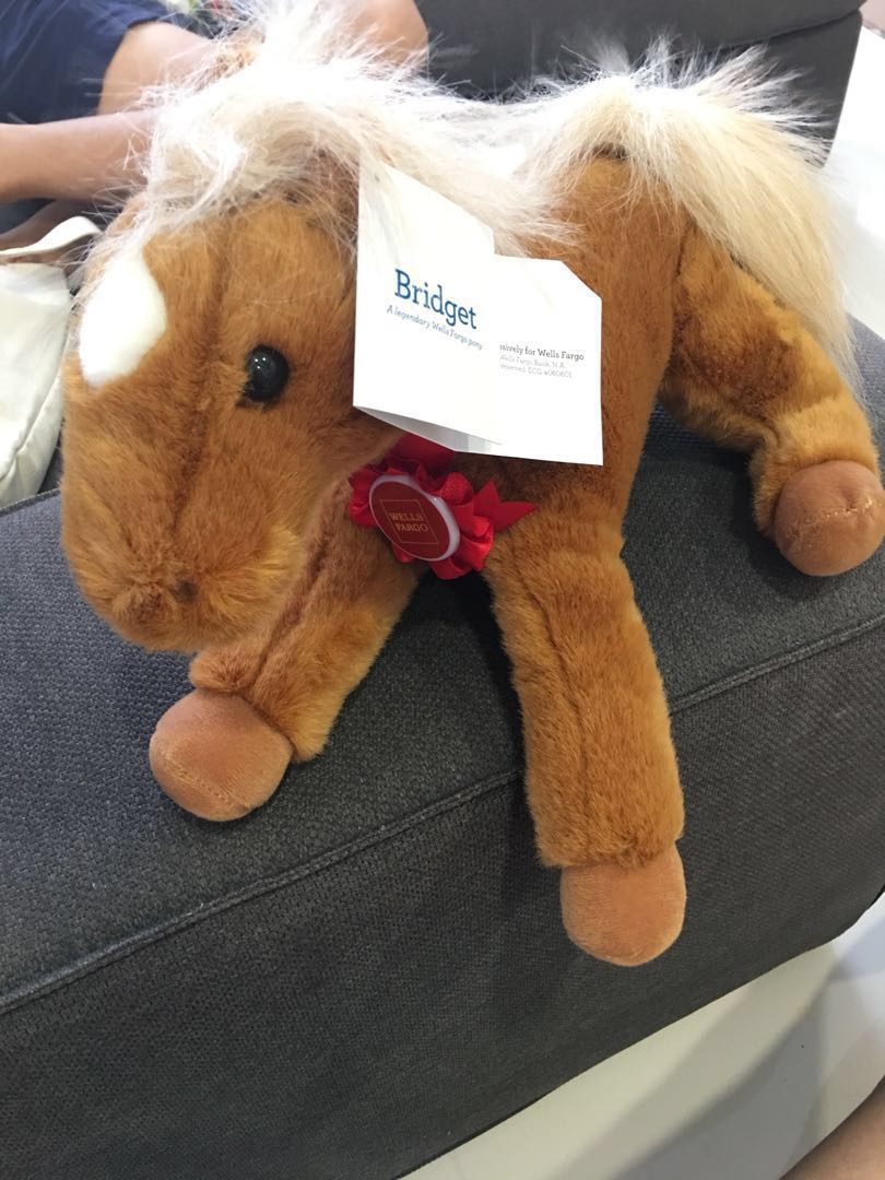 Wells fargo store plush pony 2018