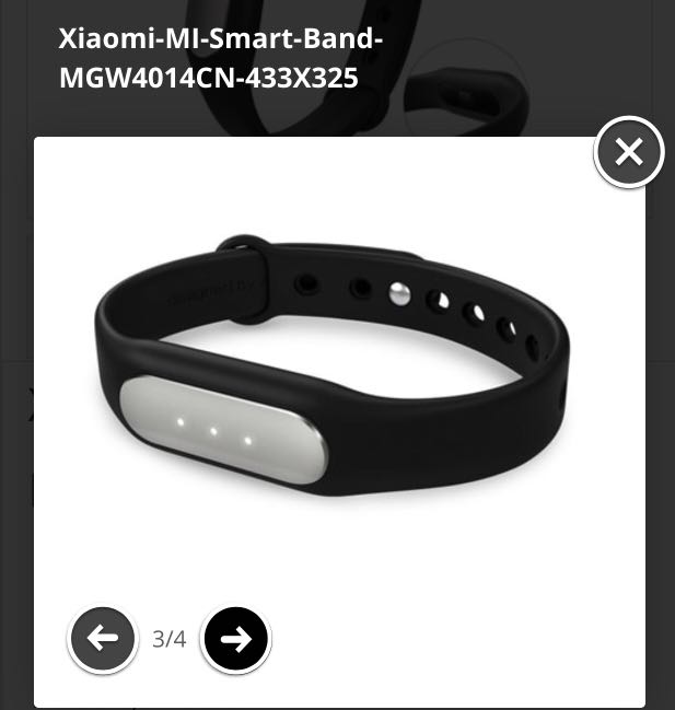 Xiaomi MI Smart Band MGW4014CN