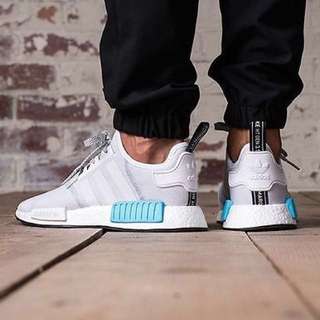 nmd white cyan blue